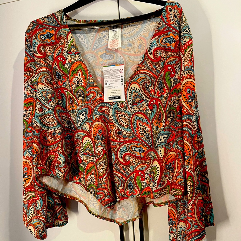 New with tag boho top size xl